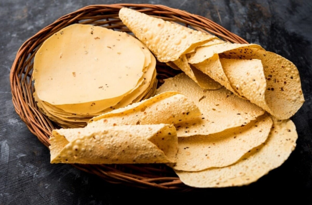 Moong dal papad