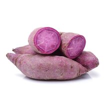 Sweet potatoes ready for roasting and curry